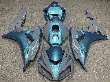 Best 2006-2007 Honda CBR1000RR Motorcycle Fairings - Nardo Grey Light Blue UK