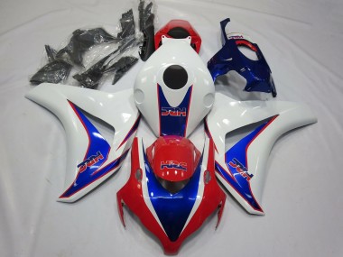 Best 2008-2011 Honda CBR1000RR Motorcycle Fairings - White Blue Red HRC OEM Style UK
