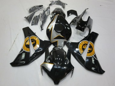 Best 2008-2011 Honda CBR1000RR Motorcycle Fairings - Silver Grey Orange Glossy Black UK