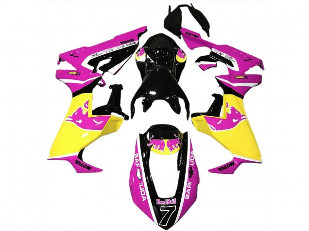 2017-2023 Honda CBR1000RR Motorcycle Fairings - Pink Yellow Glossy Black Red Bull UK