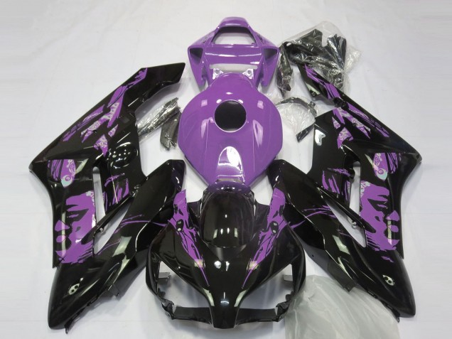 2004-2005 Honda CBR1000RR Motorcycle Fairings - Light Purple Glossy Black Le Mis UK
