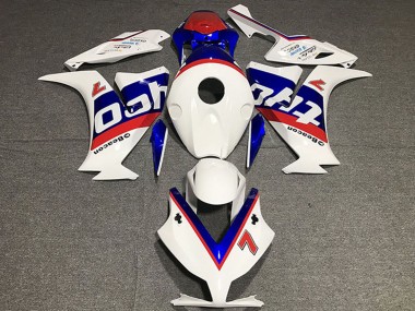 Best 2012-2016 Honda CBR1000RR Motorcycle Fairings - White Red Blue Tyco UK