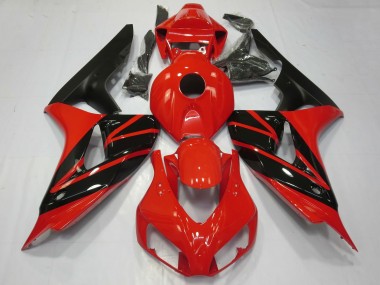 Best 2006-2007 Honda CBR1000RR Motorcycle Fairings - Red Glossy Black Matte Black UK