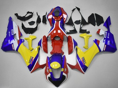 Best 2017-2023 Honda CBR1000RR Motorcycle Fairings - White Red Blue Yellow HRC UK