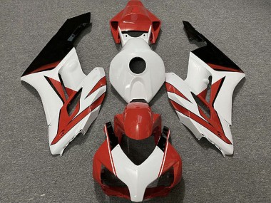 Best 2004-2005 Honda CBR1000RR Motorcycle Fairings - White Red Glossy Black UK