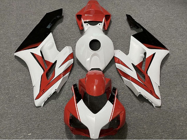 2004-2005 Honda CBR1000RR Motorcycle Fairings - White Red Glossy Black UK