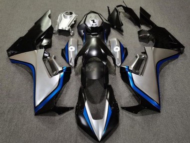 Best 2017-2023 Honda CBR1000RR Motorcycle Fairings - Silver Blue Glossy Black UK