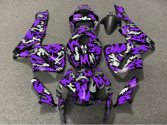 2005-2006 Honda CBR600RR Motorcycle Fairings - Camouflage Purple UK