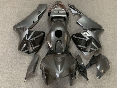 Best 2005-2006 Honda CBR600RR Motorcycle Fairings - Dark Silver and Black UK