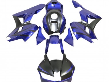 Best 2013-2023 Honda CBR600RR Motorcycle Fairings - Blue Matte Black UK
