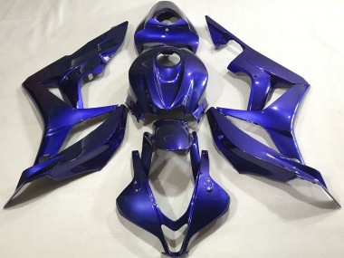 Best 2007-2008 Honda CBR600RR Motorcycle Fairings - Blue UK