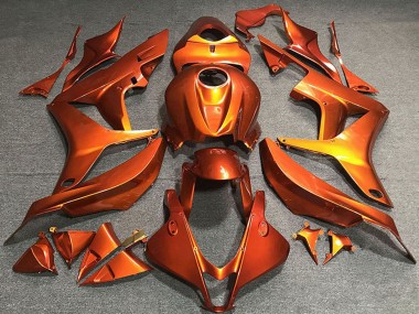 Best 2007-2008 Honda CBR600RR Motorcycle Fairings - Orange UK