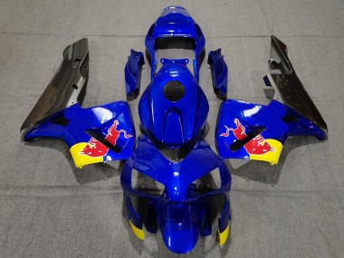 Best 2003-2004 Honda CBR600RR Motorcycle Fairings - Blue Yellow Glossy Black Red Bull UK