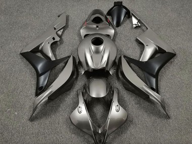 Best 2007-2008 Honda CBR600RR Motorcycle Fairings - Silver Matte Black UK