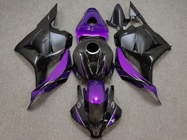 Best 2009-2012 Honda CBR600RR Motorcycle Fairings - White Purple Blue Matte Black UK