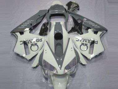 Best 2003-2004 Honda CBR600RR Motorcycle Fairings - White Grey Pramac UK