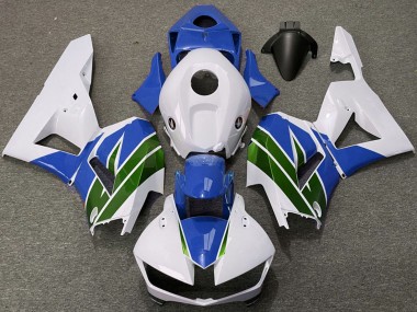 Best 2013-2023 Honda CBR600RR Motorcycle Fairings - White Blue Green UK