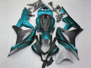 Best 2007-2008 Honda CBR600RR Motorcycle Fairings - Light Blue Matte Black UK