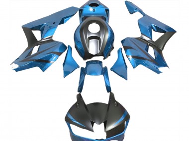 Best 2013-2023 Honda CBR600RR Motorcycle Fairings - Light Blue Matte Black UK