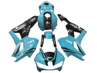 Best 2013-2023 Honda CBR600RR Motorcycle Fairings - Light Blue Glossy Black UK