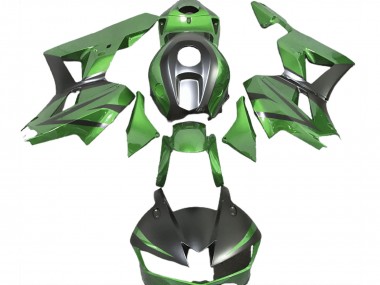 Best 2013-2023 Honda CBR600RR Motorcycle Fairings - Lizard Green Matte Black UK