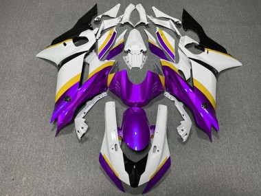 Best 2009-2012 Honda CBR600RR Motorcycle Fairings - White Orange Purple UK