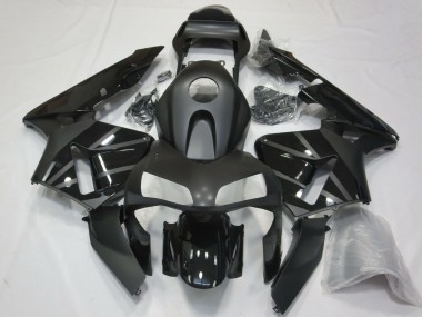 Best 2003-2004 Honda CBR600RR Motorcycle Fairings - Glossy Black Matte Black UK