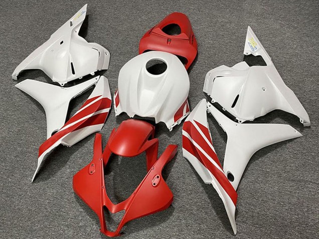 2009-2012 Honda CBR600RR Motorcycle Fairings - White Red UK