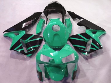 Best 2003-2004 Honda CBR600RR Motorcycle Fairings - Mint Green Glossy Black OEM Style UK