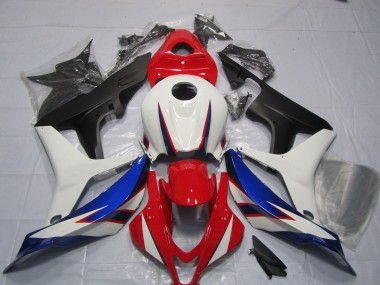 Best 2007-2008 Honda CBR600RR Motorcycle Fairings - White Red Blue Matte Black OEM Style UK