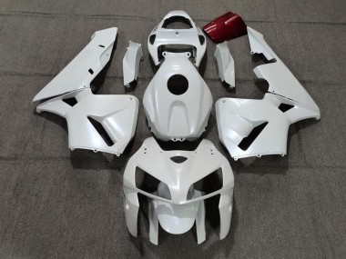 Best 2005-2006 Honda CBR600RR Motorcycle Fairings - Pearl White UK