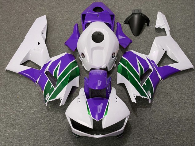 2013-2023 Honda CBR600RR Motorcycle Fairings - White Purple Green UK