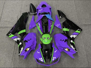 Best 2013-2023 Honda CBR600RR Motorcycle Fairings - Purple Green Blue Glossy Black Shark UK