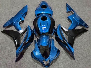 Best 2007-2008 Honda CBR600RR Motorcycle Fairings - Sapphire Blue Black OEM Style UK