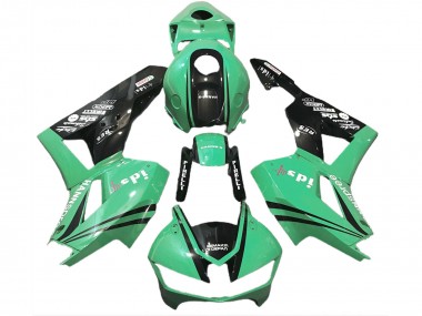 Best 2013-2023 Honda CBR600RR Motorcycle Fairings - Green Glossy Black UK