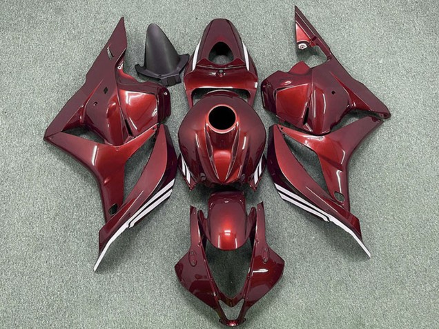 2009-2012 Honda CBR600RR Motorcycle Fairings - Maroon Red UK