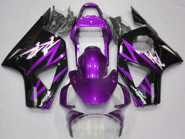 2002-2003 Honda CBR954RR Motorcycle Fairing - Purple Glossy Black UK