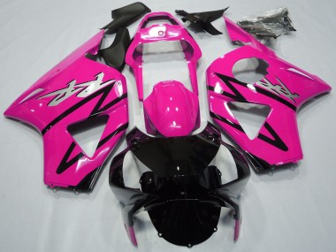 Best 2002-2003 Honda CBR954RR Motorcycle Fairing - Pink Glossy Black UK