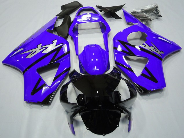 2002-2003 Honda CBR954RR Motorcycle Fairings - Purple Glossy Black CBR Style UK
