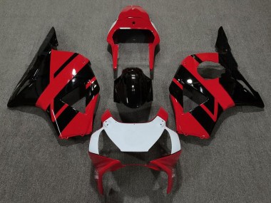 Best 2002-2003 Honda CBR954RR Motorcycle Fairings - Red White Glossy Black OEM Style UK