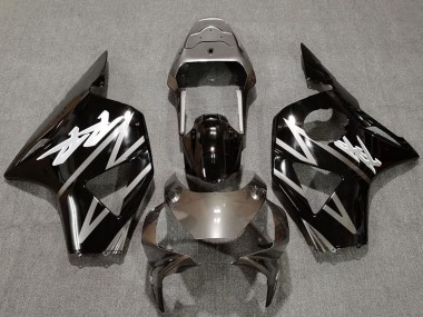 Best 2002-2003 Honda CBR954RR Motorcycle Fairings - Silver Glossy Black UK