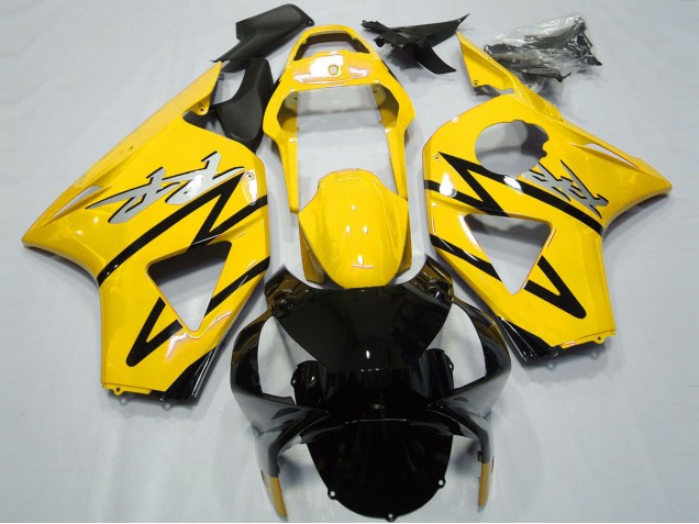2002-2003 Honda CBR954RR Motorcycle Fairings - Yellow Glossy Black CBR Style UK