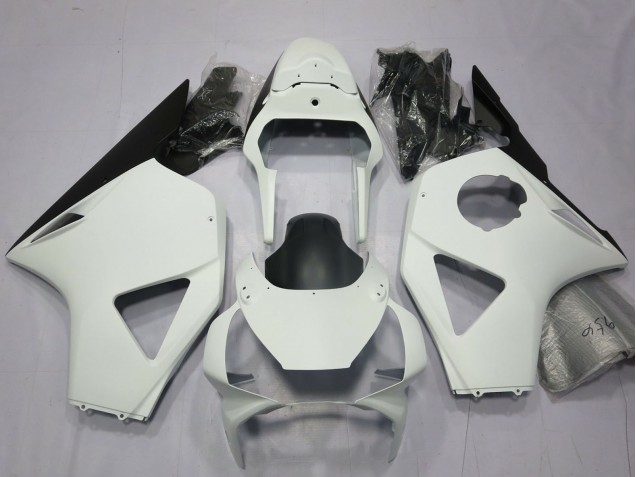 2002-2003 Honda CBR954RR Motorcycle Fairings - White Glossy Black UK