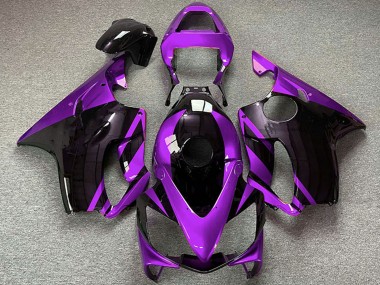 Best 2001-2003 Honda CBR600 F4i Motorcycle Fairings - Purple Glossy Black UK