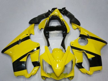 Best 2001-2003 Honda CBR600 F4i Motorcycle Fairings - Yellow Glossy Black UK