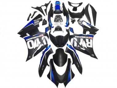 Best 2017-2024 Suzuki GSXR 1000 Motorcycle Fairings - Matte Black Blue UK
