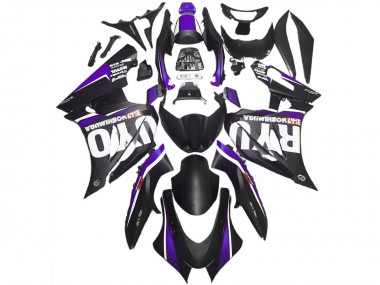 Best 2017-2024 Suzuki GSXR 1000 Motorcycle Fairings - Matte Black Purple UK