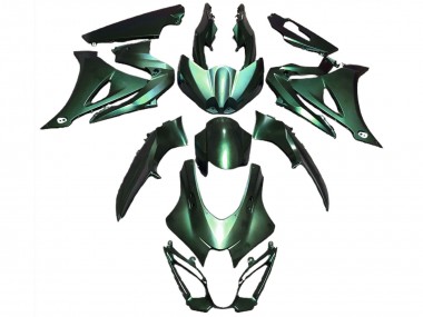 Best 2017-2024 Suzuki GSXR 1000 Motorcycle Fairings - Matte Green UK