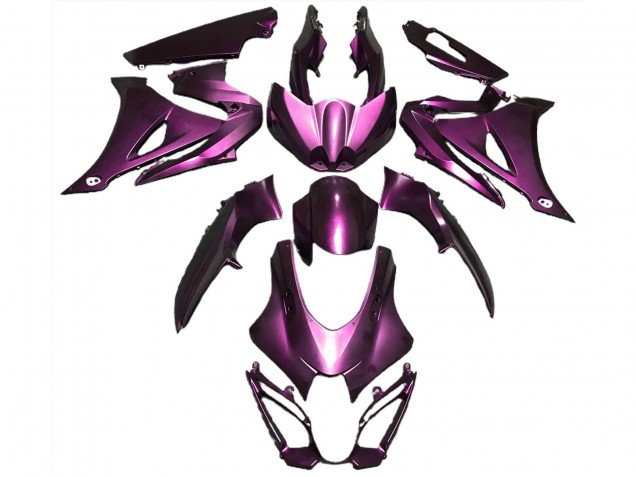 2017-2024 Suzuki GSXR 1000 Motorcycle Fairings - Matte Pink UK