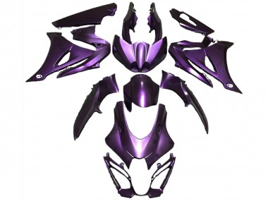 Best 2017-2024 Suzuki GSXR 1000 Motorcycle Fairings - Matte Purple UK